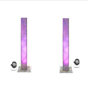 2x Truss Light-Up Pillars