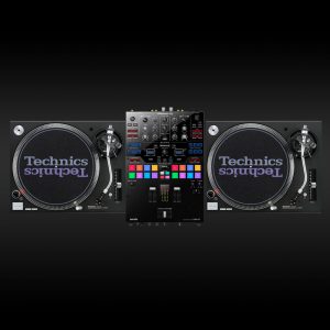 Vinyl DJ Equipment Hire Package 2 - Technics 1210mk2 with DJM-S9 DJ Mixer