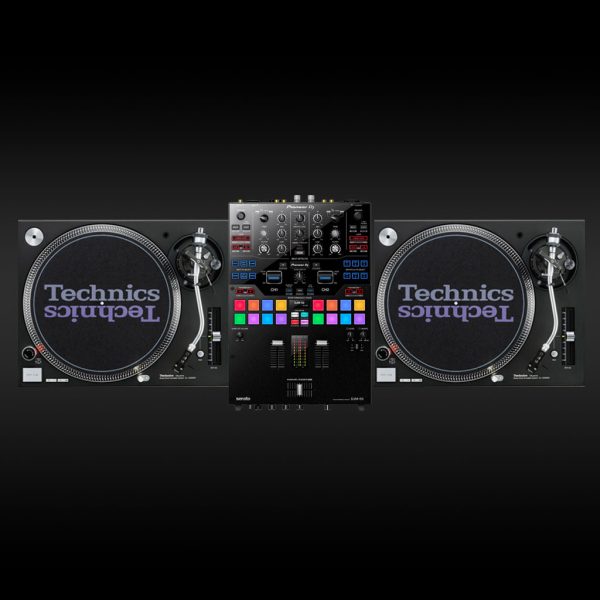 Vinyl DJ Equipment Hire Package 2 - Technics 1210mk2 with DJM-S9 DJ Mixer