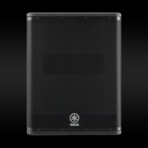 Yamaha DXS15 15 inch 950W powered subwoofer hire Adelaide event bass speaker