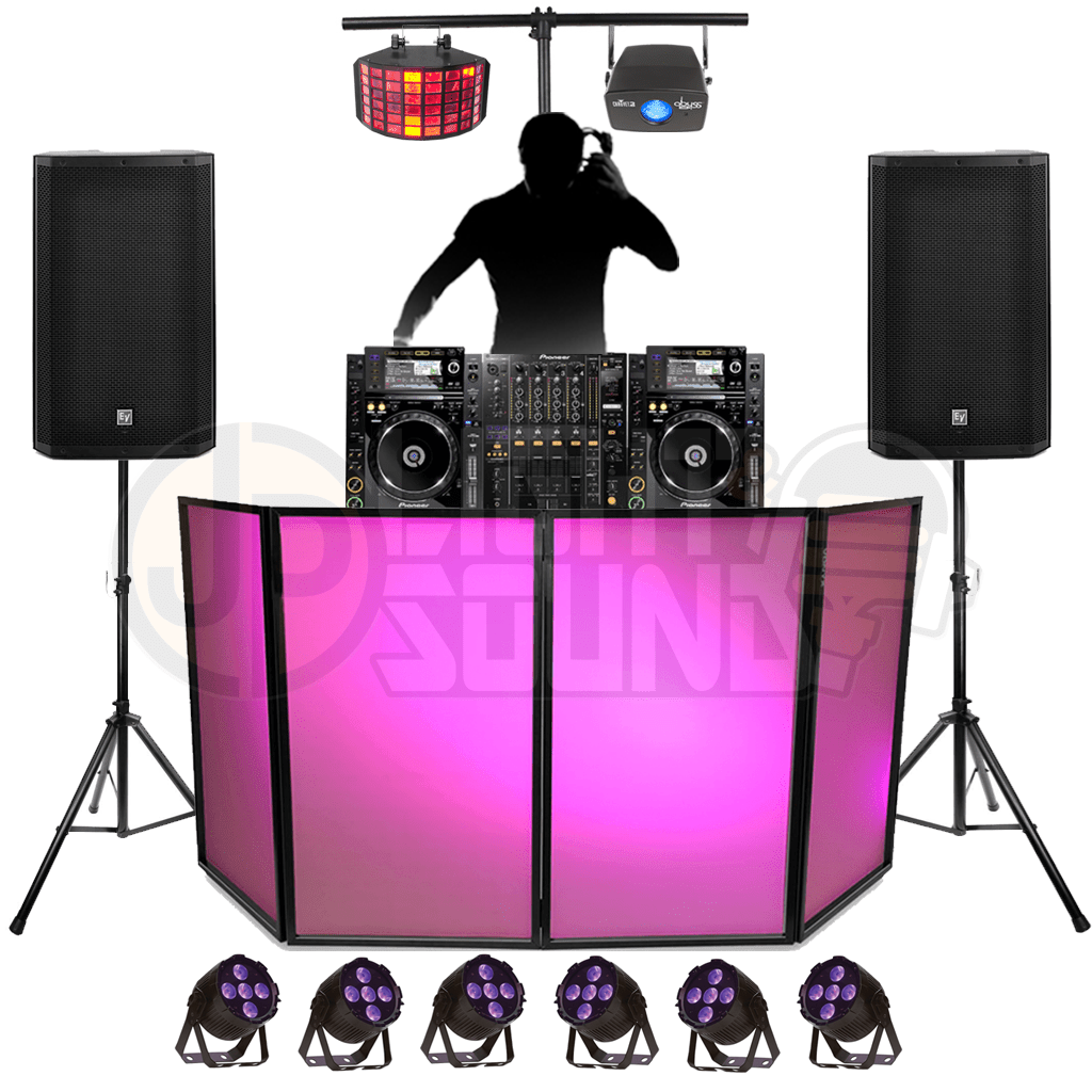 DJ Facade DJ pack thumbnail and DJ - JP Light & Sound