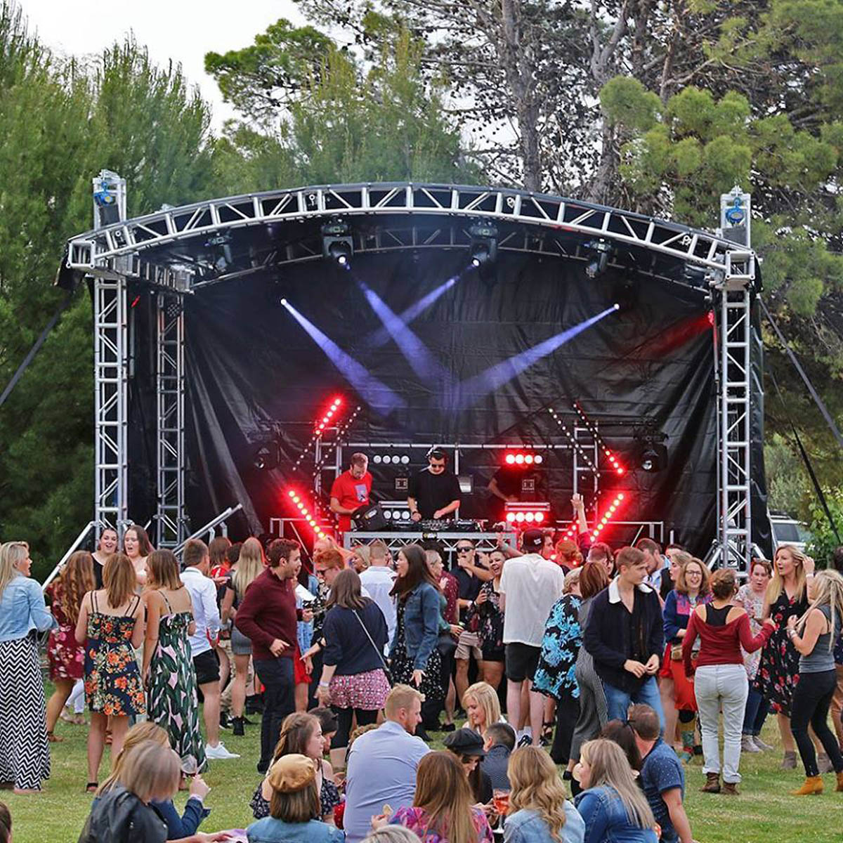 Stage Cover Hire Adelaide JP Light and Sound