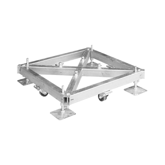 Box Truss Ground Support with Castors | JP Light & Sound | Adelaide