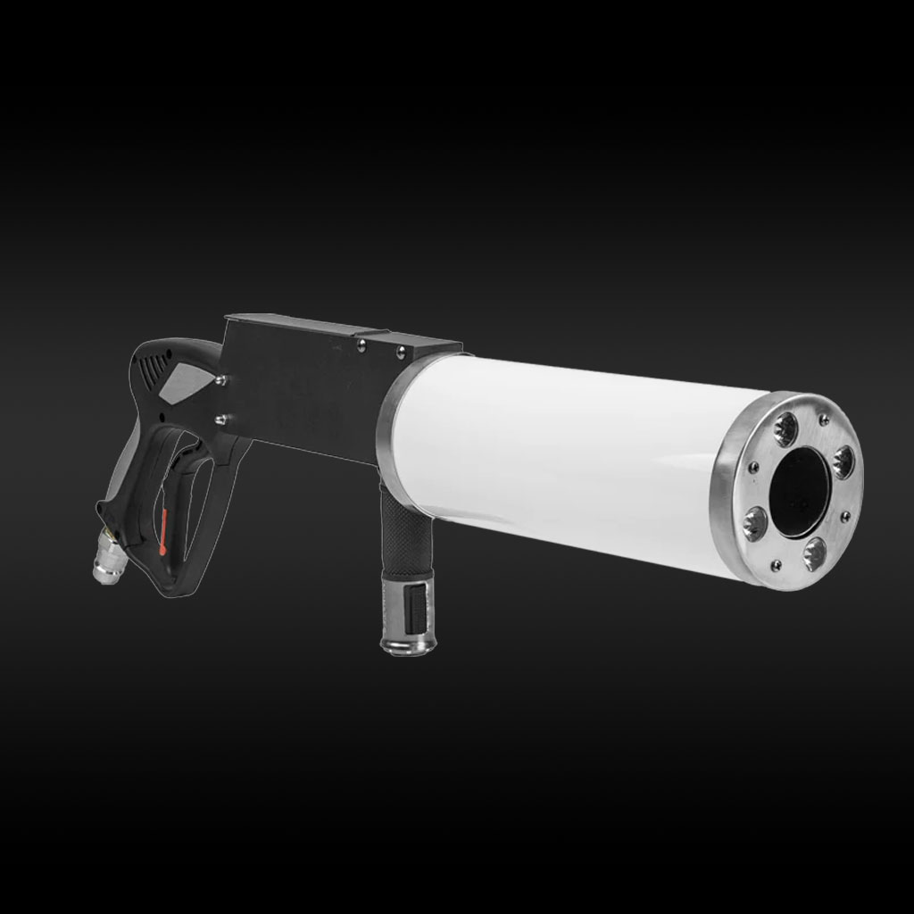 LED Co2 Hand Gun Hire