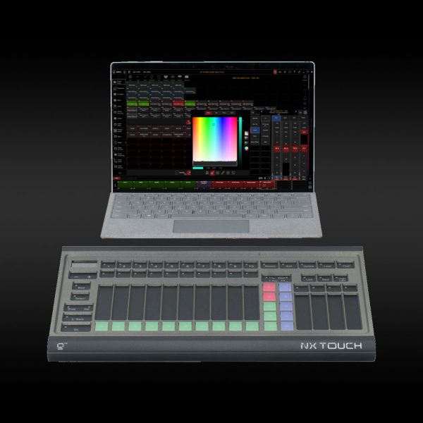NX Touch Lighting Controller and Laptop Hire