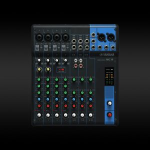 Yamaha MG10 Mixer Audio Hire - JP Light & Sound Adelaide