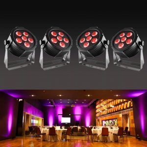 4x Up Lighting Hire Adelaide - JP Light & Sound