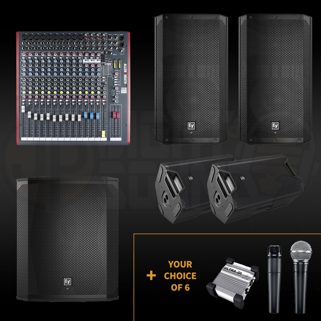 Complete Band Audio Package 2 - JP Light & Sound - Adelaide Hire