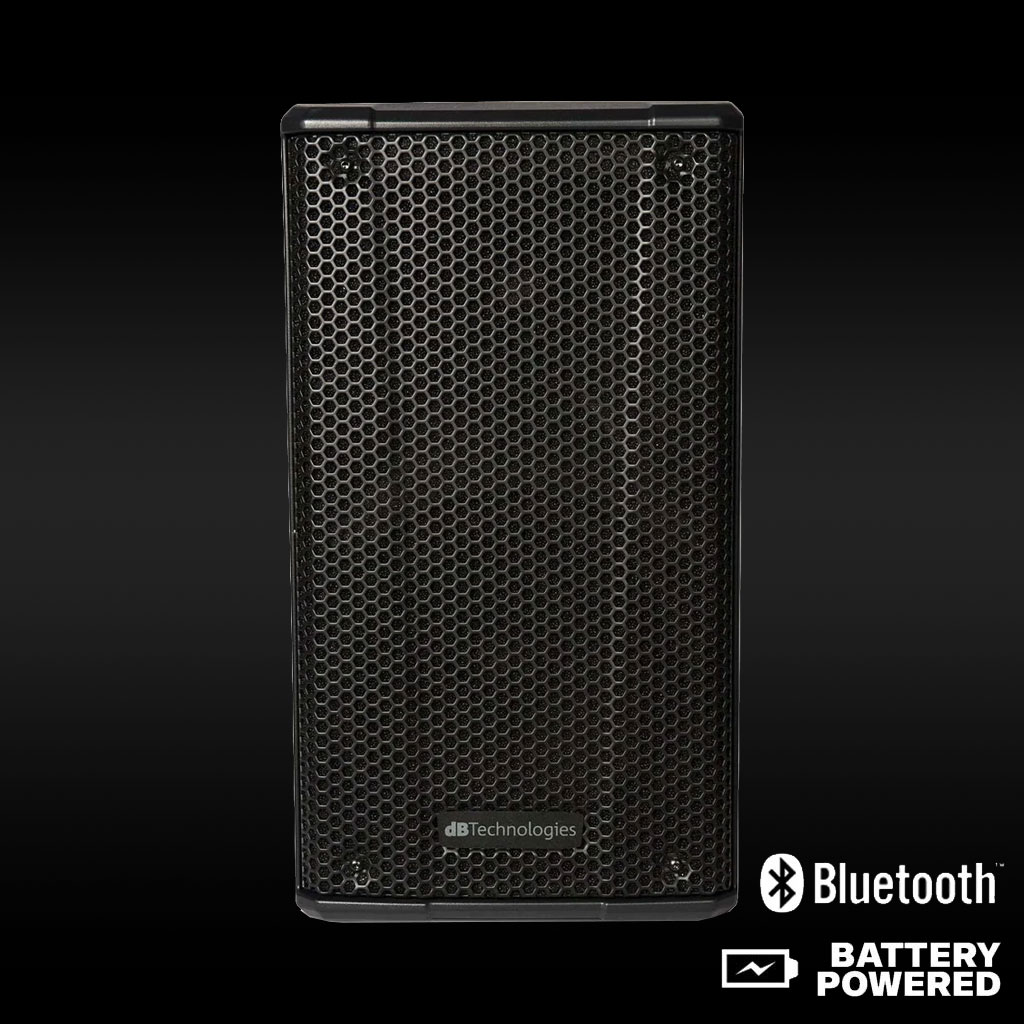 DB Technologies B-Hype battery powered Bluetooth speaker hire Adelaide portable PA system