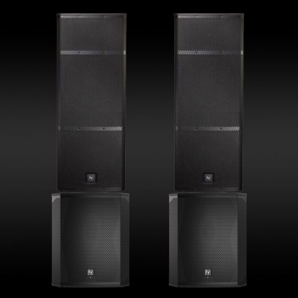 Electro-Voice ELX-215 & ELX 18" Sub Package Hire - JP Light & Sound Adelaide