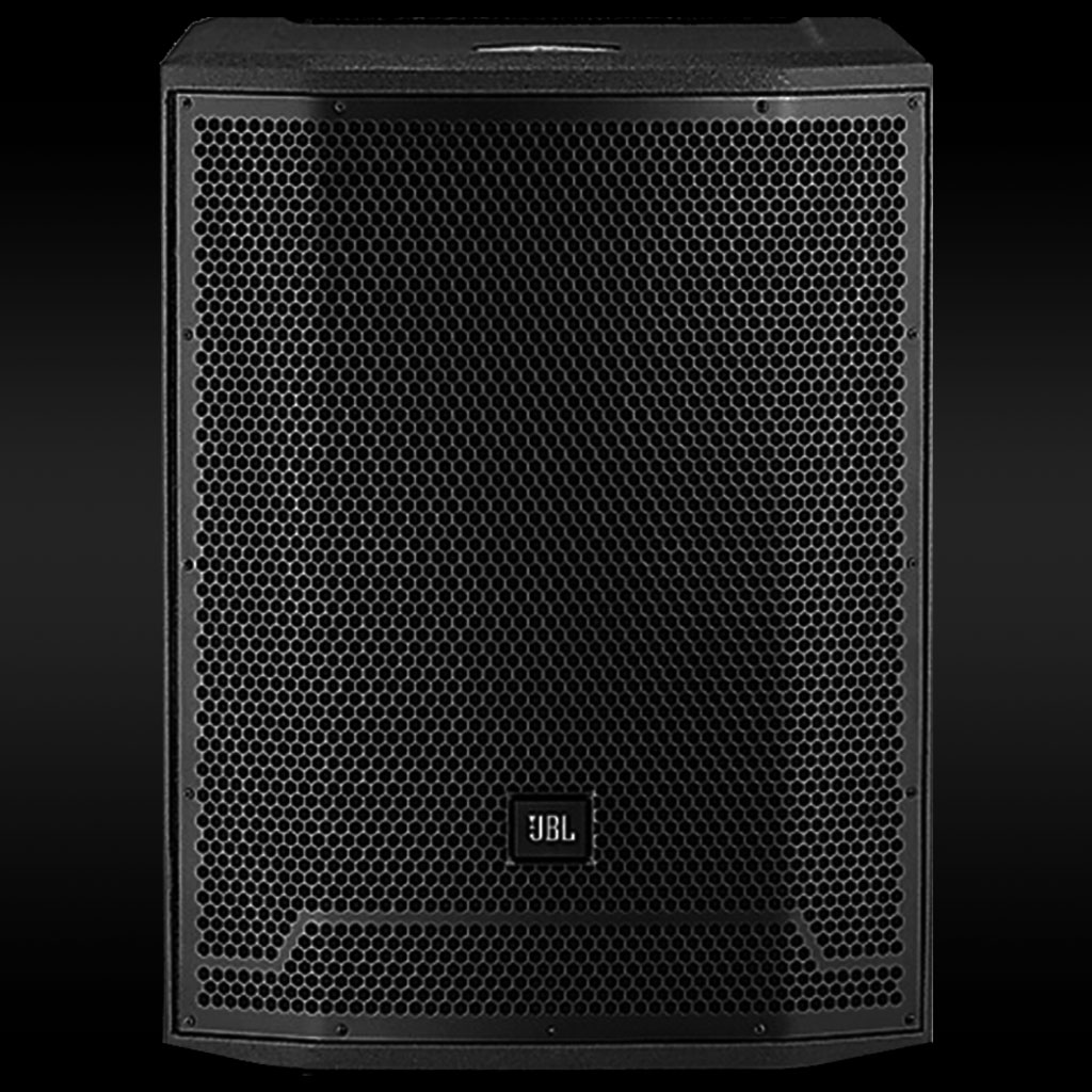 JBL PRX718XLF 18 inch 1500W powered subwoofer hire Adelaide event bass speaker