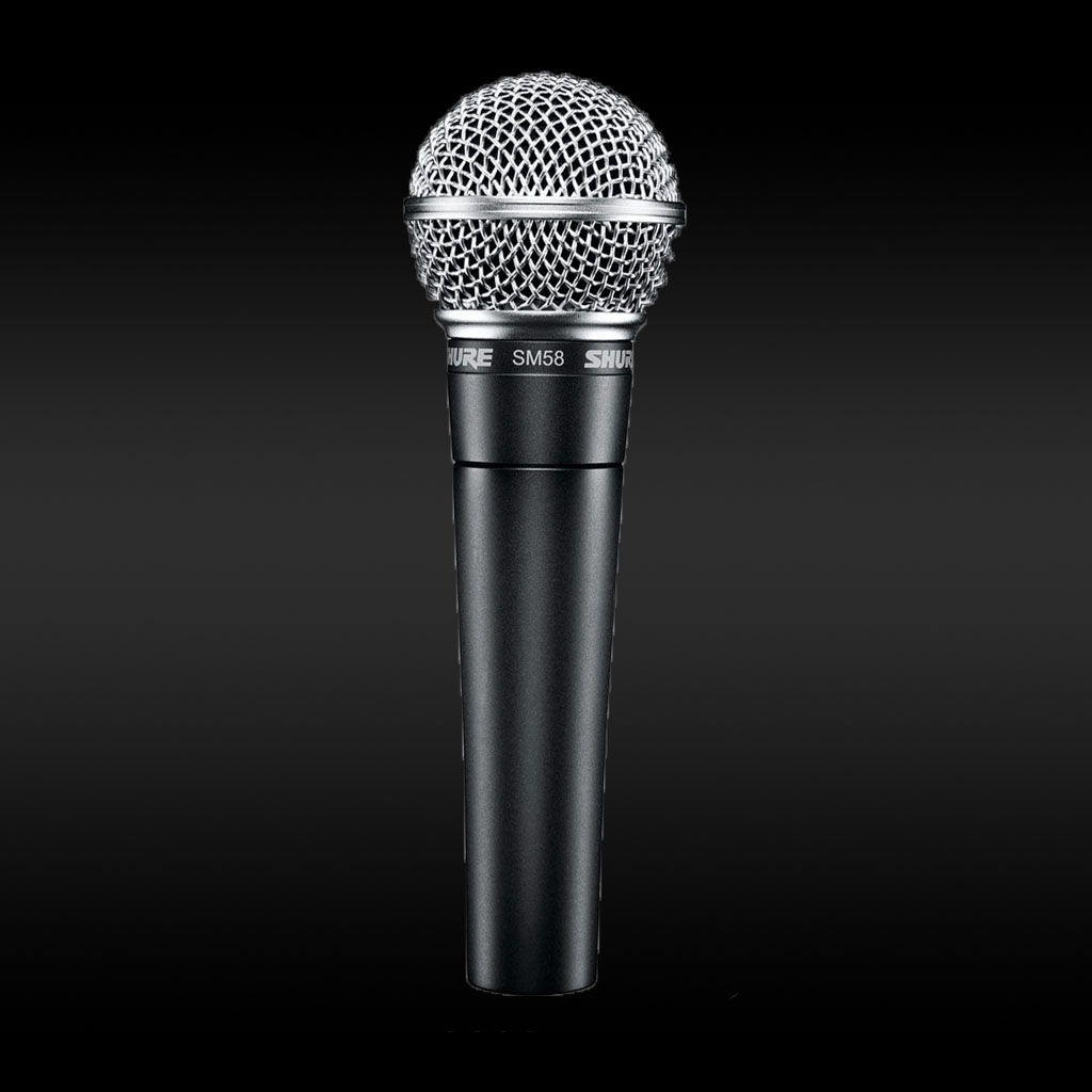 Shure-SM58-Microphone-Audio-Hire-JP-Light-&-Sound-Adelaide