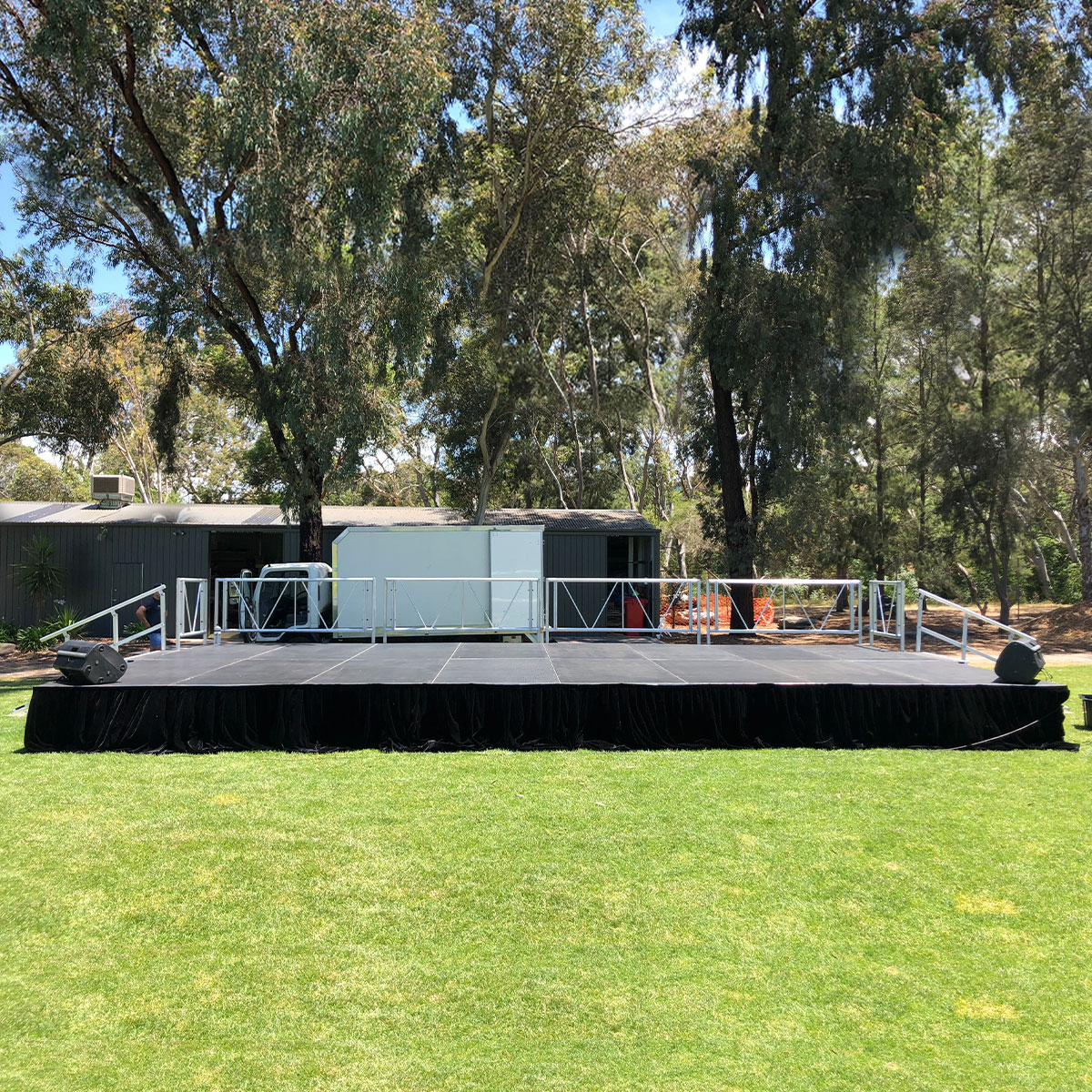 10x5 Stage Hire Adelaide JP Light & Sound