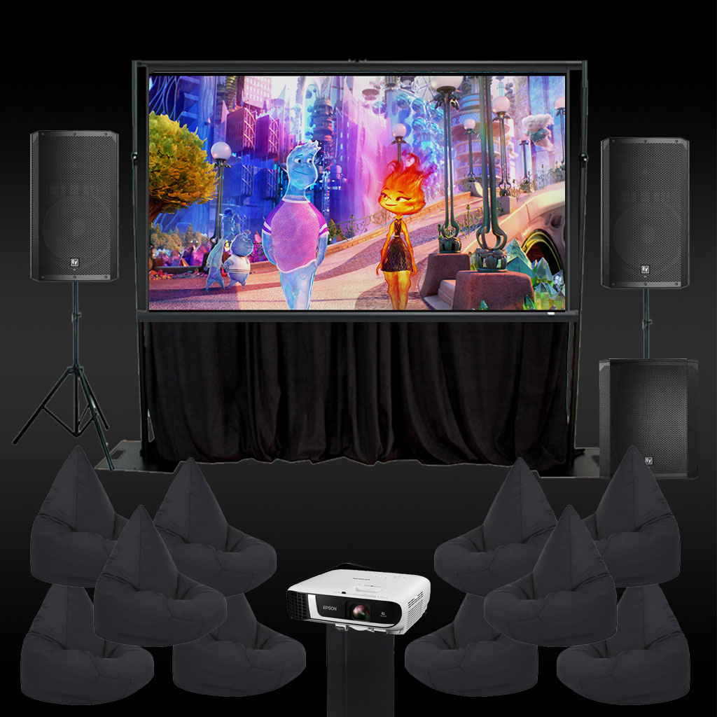 Premium Home Movie Night Package 1 - JP Light & Sound