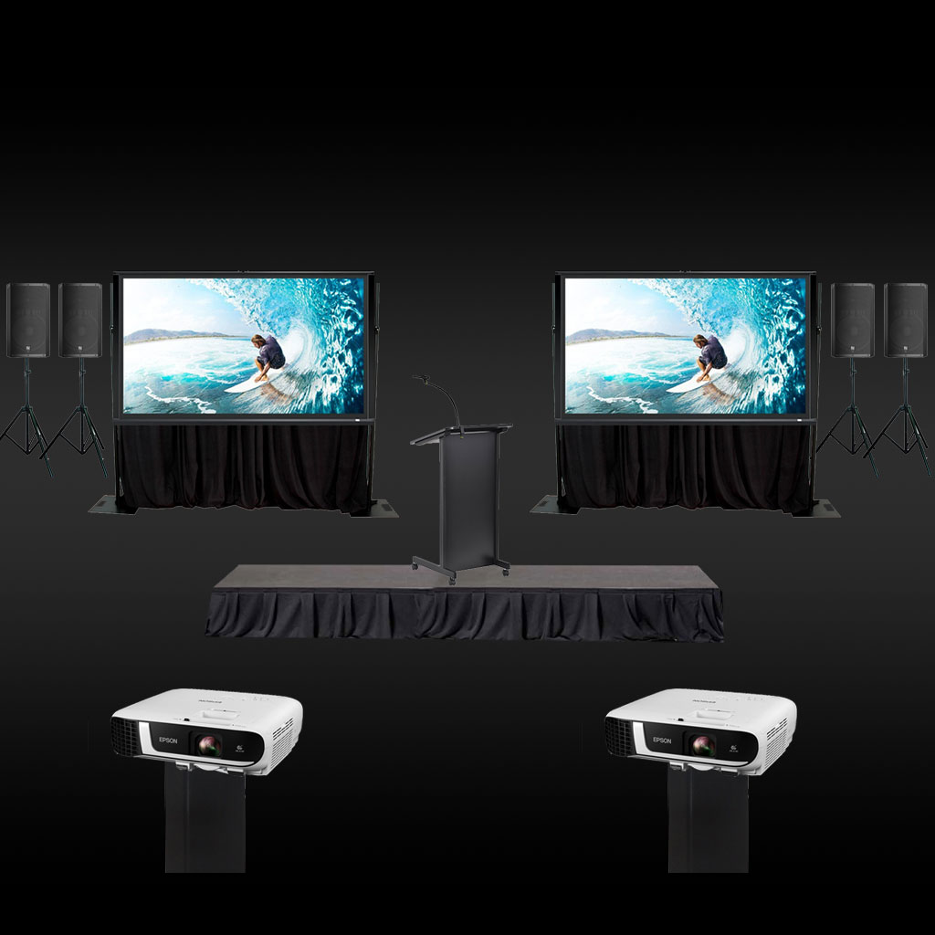 Projector Audio Visual-Package Hire 4 - JP Light & Sound