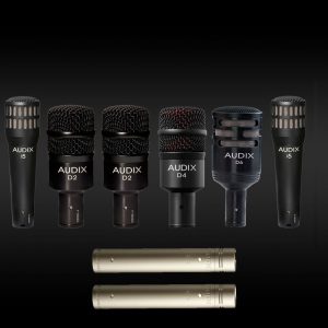 Custom Audix 8 Piece Drum Mic Set - JP Light & Sound