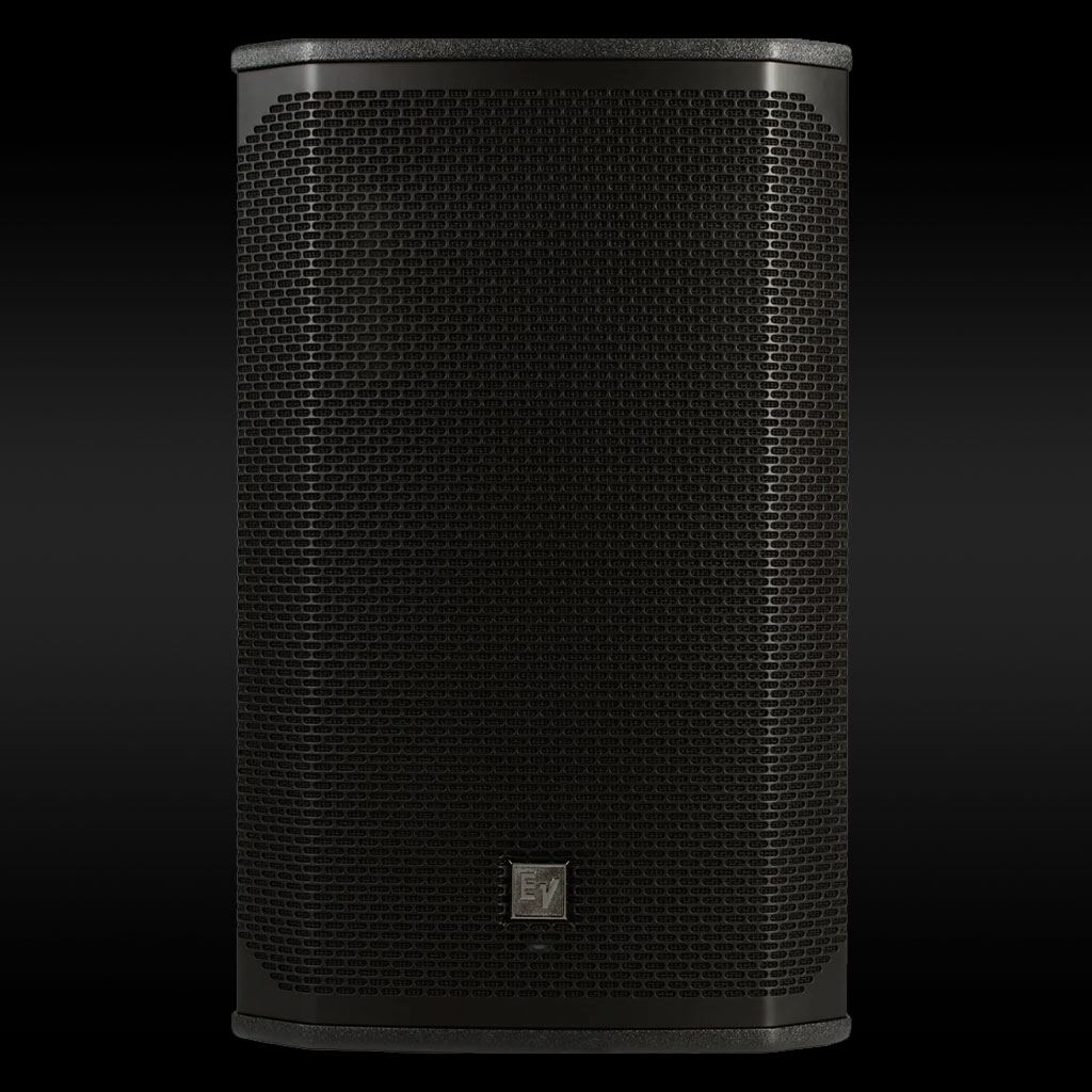 Electro Voice EKX-12P 12 inch active speaker on stand – professional audio hire in Adelaide from JP Light & Sound