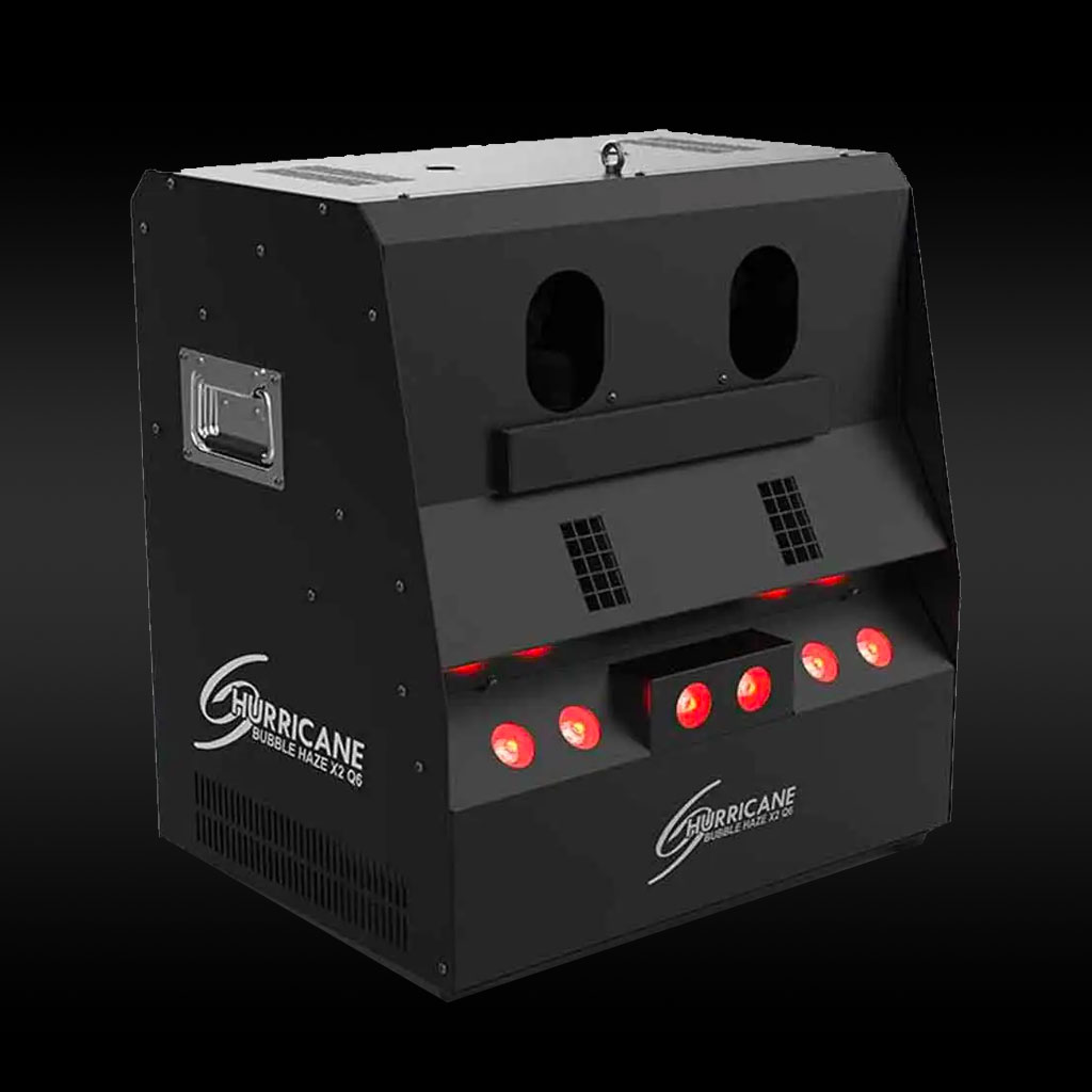 Chauvet DJ - Hurricane Bubble Haze X2 Q6 – JP Light & Sound Hire - Adelaide