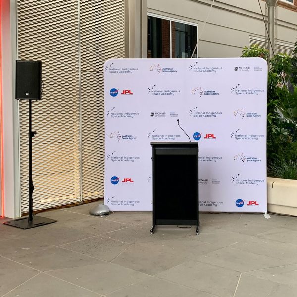 Professional Black Lectern Hire Adelaide