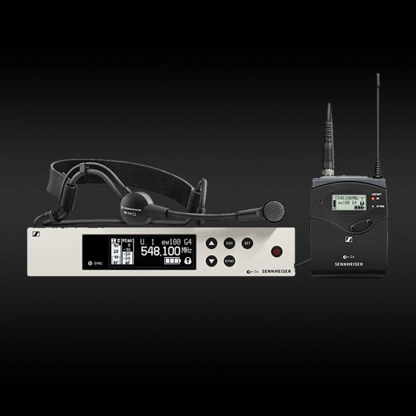 Sennheiser EW 100 G4 ME3 Wireless Headset Microphone System Hire