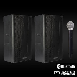 Ceremony Package 3 -Battery Speaker Mic Package - JP Light & Sound