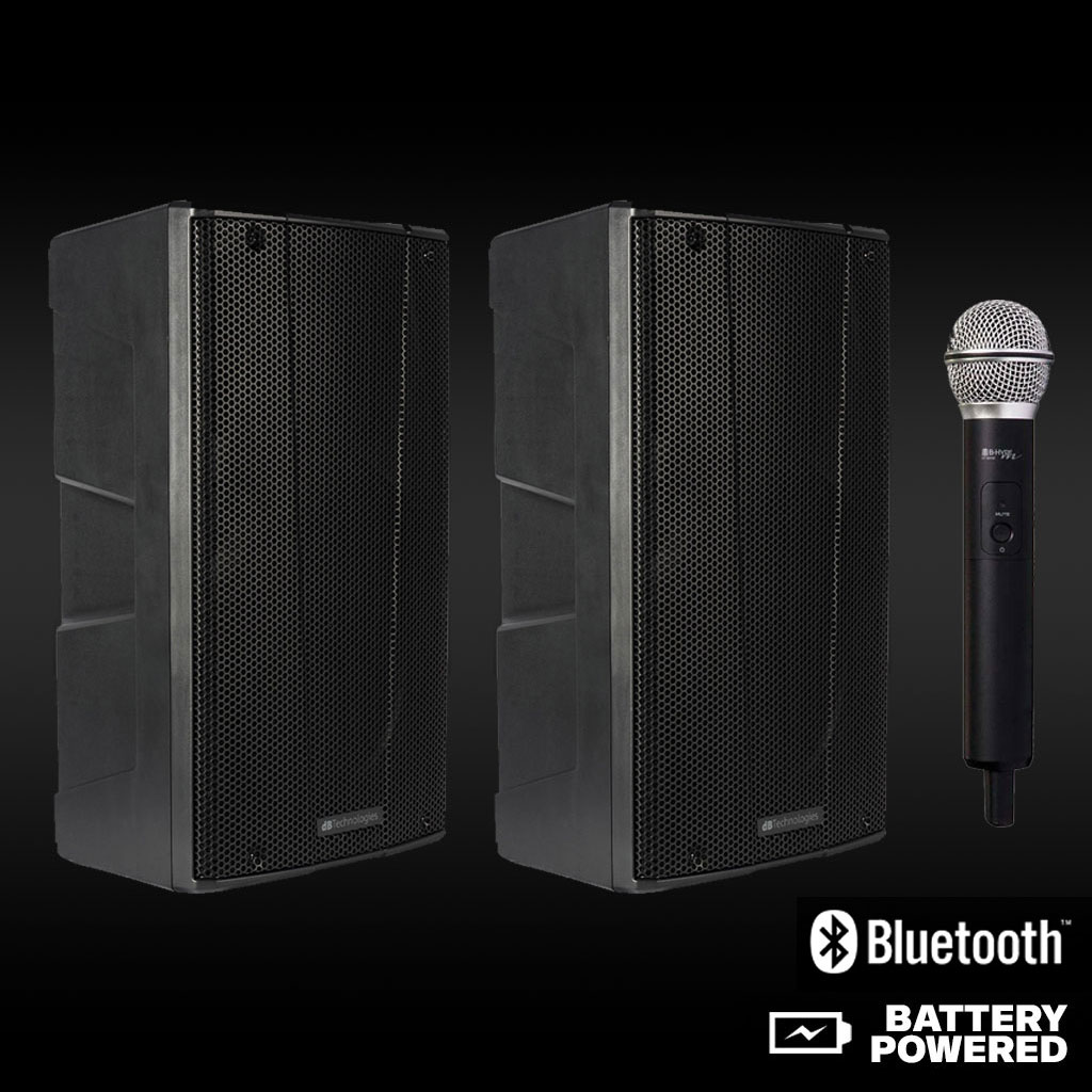 Ceremony Package 3 -Battery Speaker Mic Package - JP Light & Sound