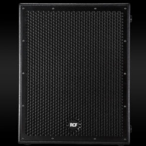 RCF 8004-AS 18 inch 2500W high powered active subwoofer hire Adelaide professional bass