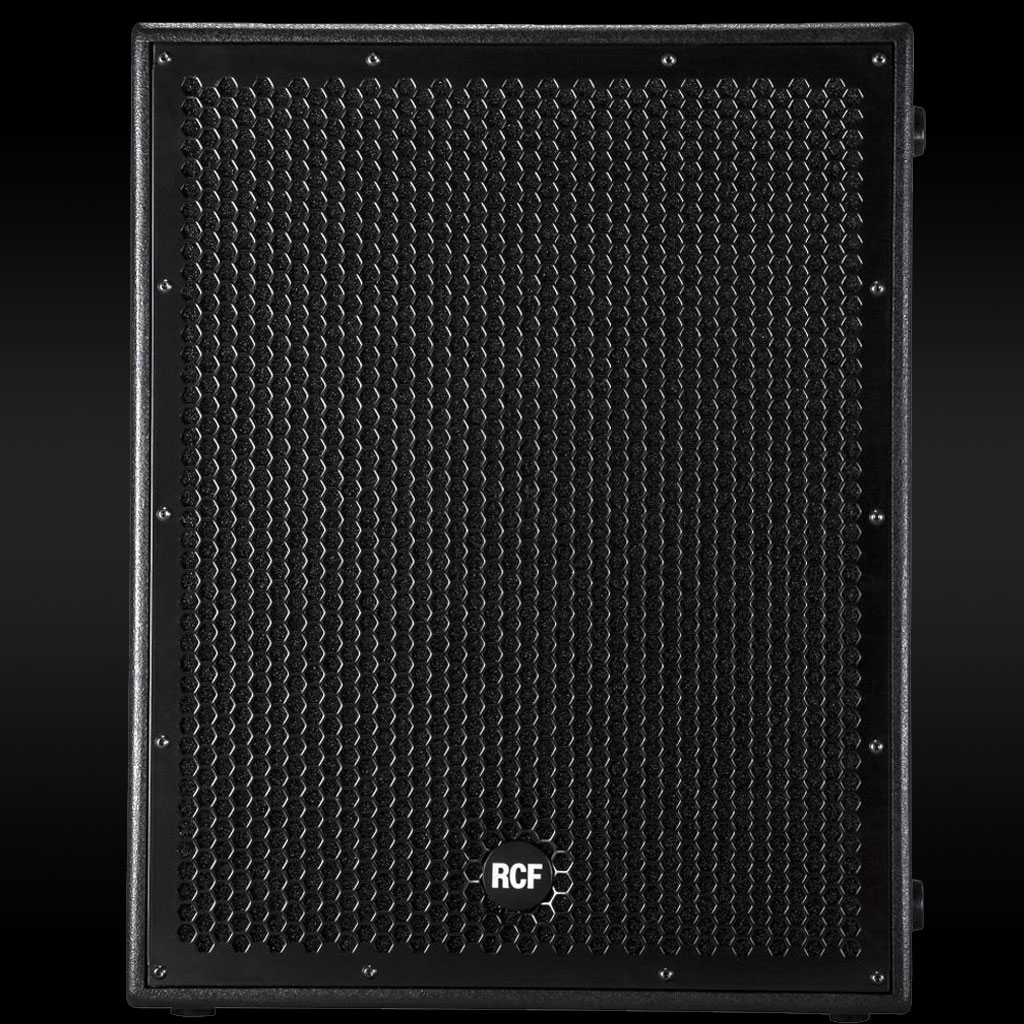 RCF 8004-AS 18 inch 2500W high powered active subwoofer hire Adelaide professional bass