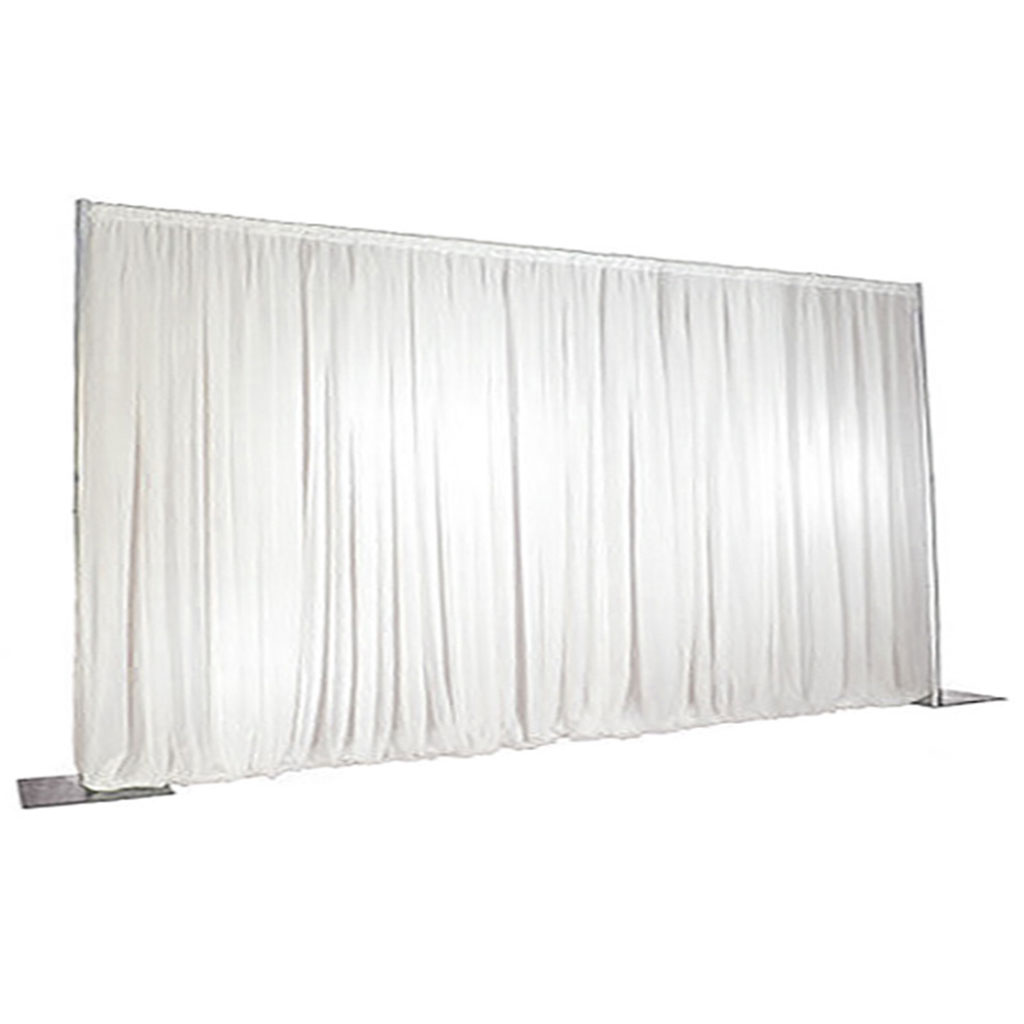 White Voile Drape - 6m W x 3m H